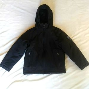 Weatherproof Expedition Boys Hooded Jacket---Black